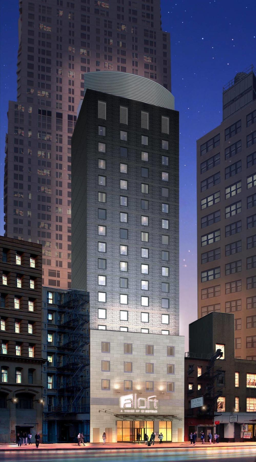 Aloft Manhattan Downtown - Financial District New York Exterior foto